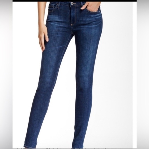 Adriano Goldschmied AG jeans the middi mid rise legging jeans size 30 - Picture 1 of 10